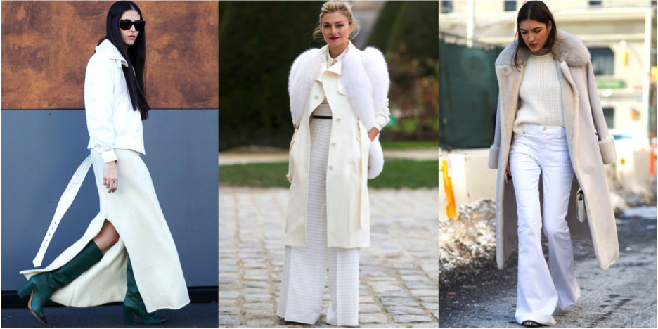 Πως να φορεσεις το λευκο τον χειμωνα που ερχεται