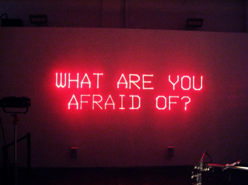 Τι ειναι αυτο που φοβασαι περισσοτερο απ' ολα;