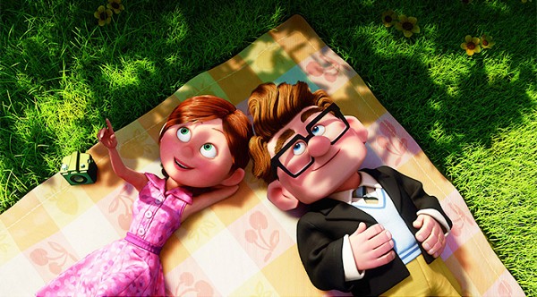 Carl & Ellie, Up  Young Ellie: [to Carl] You don't talk much... I like you! 