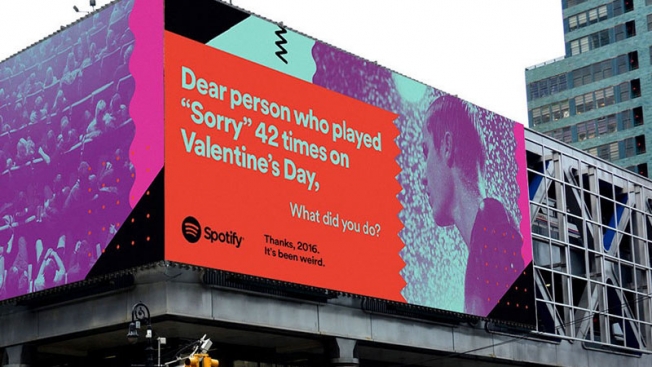 To Spotify χρησιμοποιει τα δικα μας data για τη νεα του καμπανια και ειναι απιστευτη