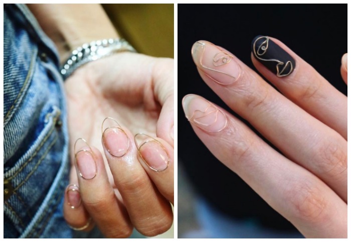 Nails trend: το μανικιουρ με συρματα