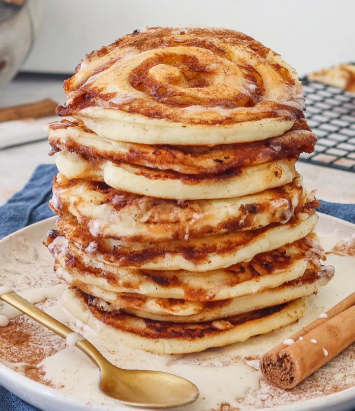 Πώς να φτιάξεις Cinnamon Roll Pancakes