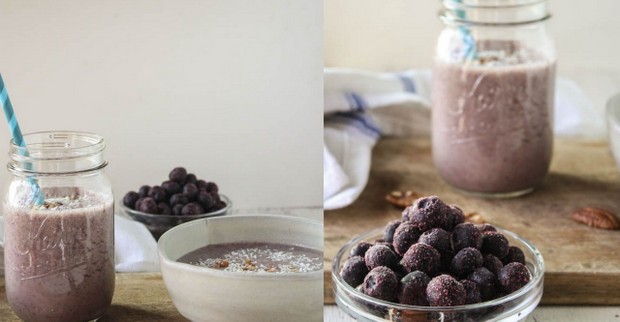 Blueberry pie smoothie η συνταγή που θα κολλήσεις στο ψυγείο αυτόν τον μήνα