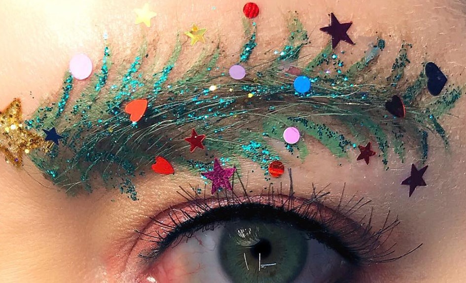 Christmas Tree Eyebrows: το νέο Instagram trend