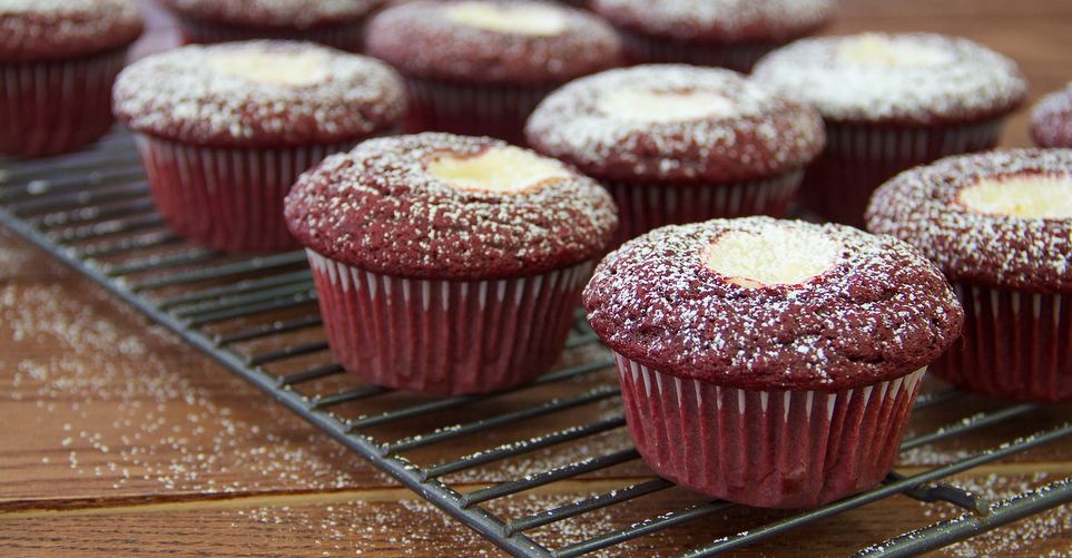Red Velvet muffins με παντζάρι για τη μη διαχειρίσιμη λιγούρα