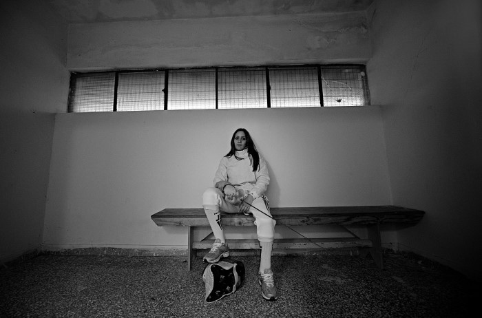Η πρωταθλήτρια Ελλάδος στην ξιφασκία με αμαξίδιο, Έφη Βλάμη, παραδίδει μαθήματα ζωής