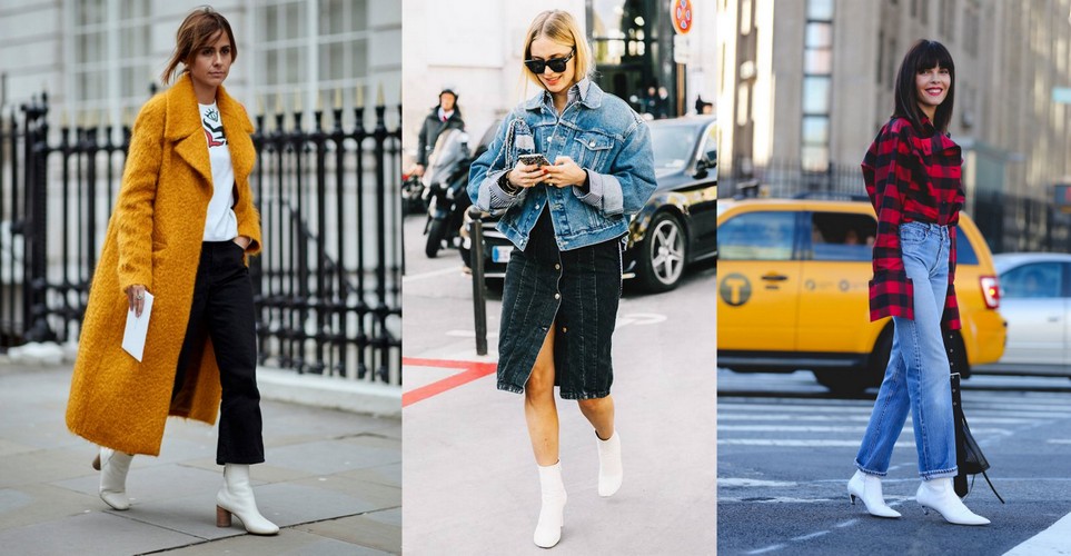 Πώς να φορέσεις τις λευκές ankle boots με τον πιο stylish τρόπο